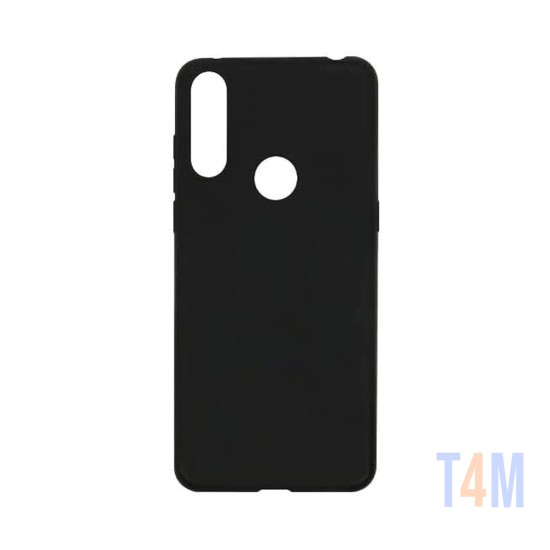 Funda de Silicona Suave para Alcatel 3x 2019 Negro